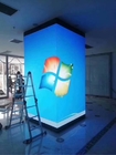 High quality P2P3P4P6 Indoor & Outdoor Seamless L Shape 90 degree Corner LED Display Screen