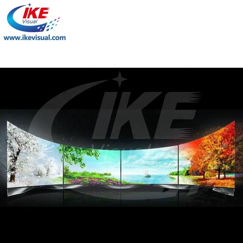 Custom IP43 Curved LED Display Screen SMD 2020 P4 Indoor LED Screen